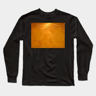 Venice marble (yellow color) Long Sleeve T-Shirt